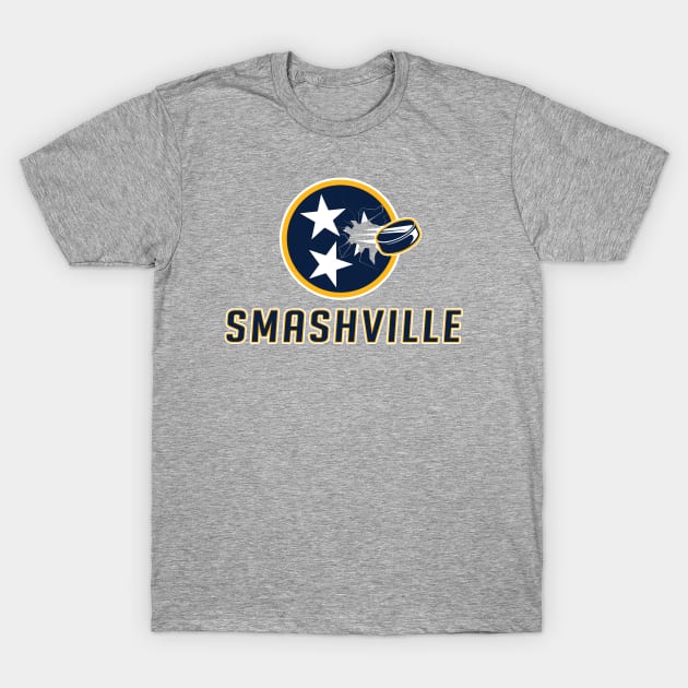 Nashville Predators Smashville T-Shirt by TheShirtGypsy